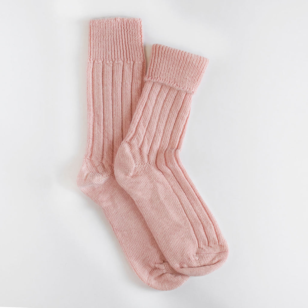 Womens Thick Warm Non Slip Thermal Alpaca Wool Bed Socks with