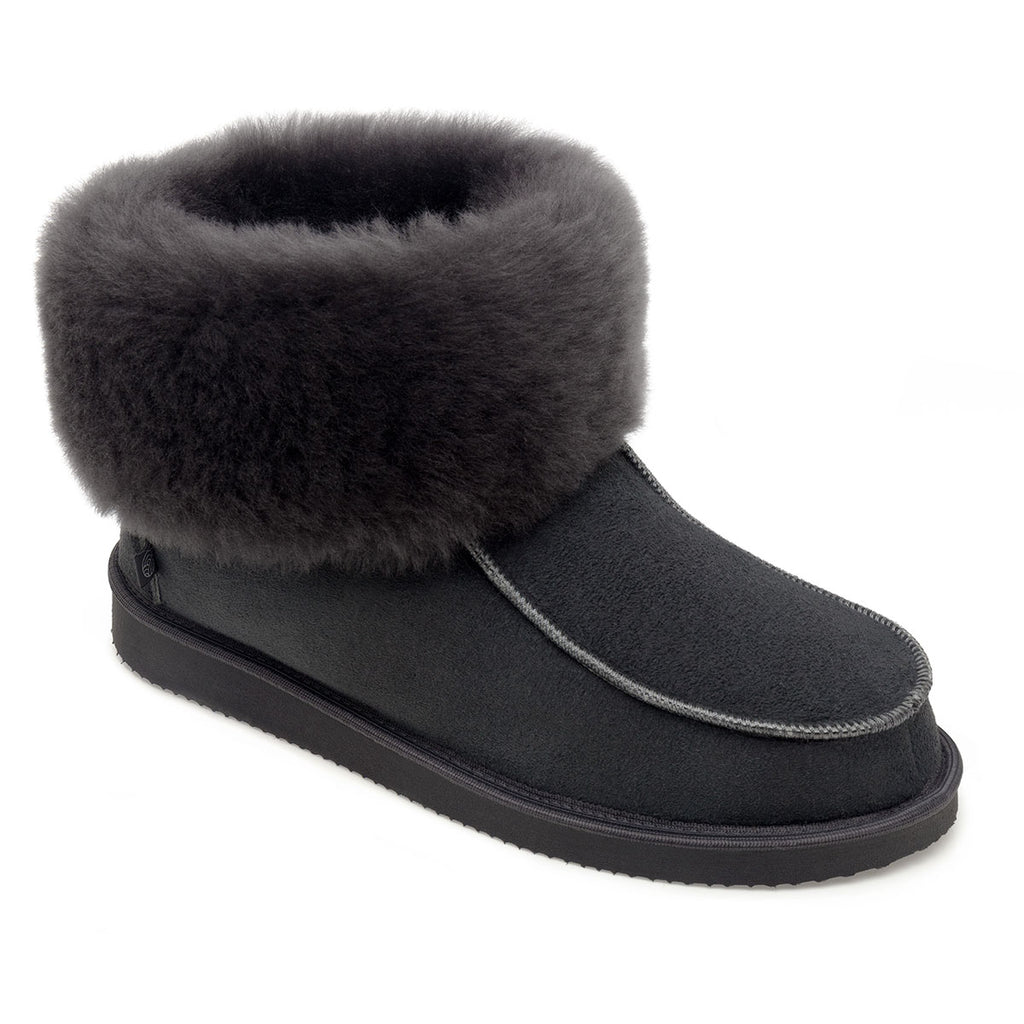 Aesop Sheepskin Slippers - Graphite | CIORA SCOTLAND